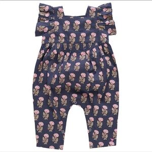 Pink Chicken Navy Floral Bodysuit